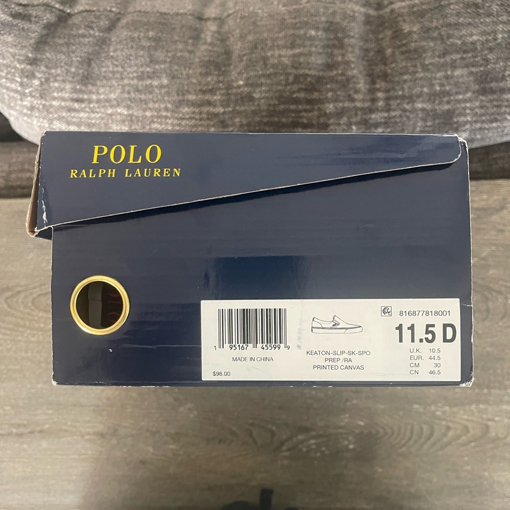 Polo by Ralph Lauren Blue Shoe Box Accessory